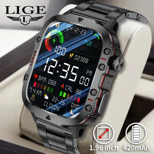 LIGE Smartwatches Military